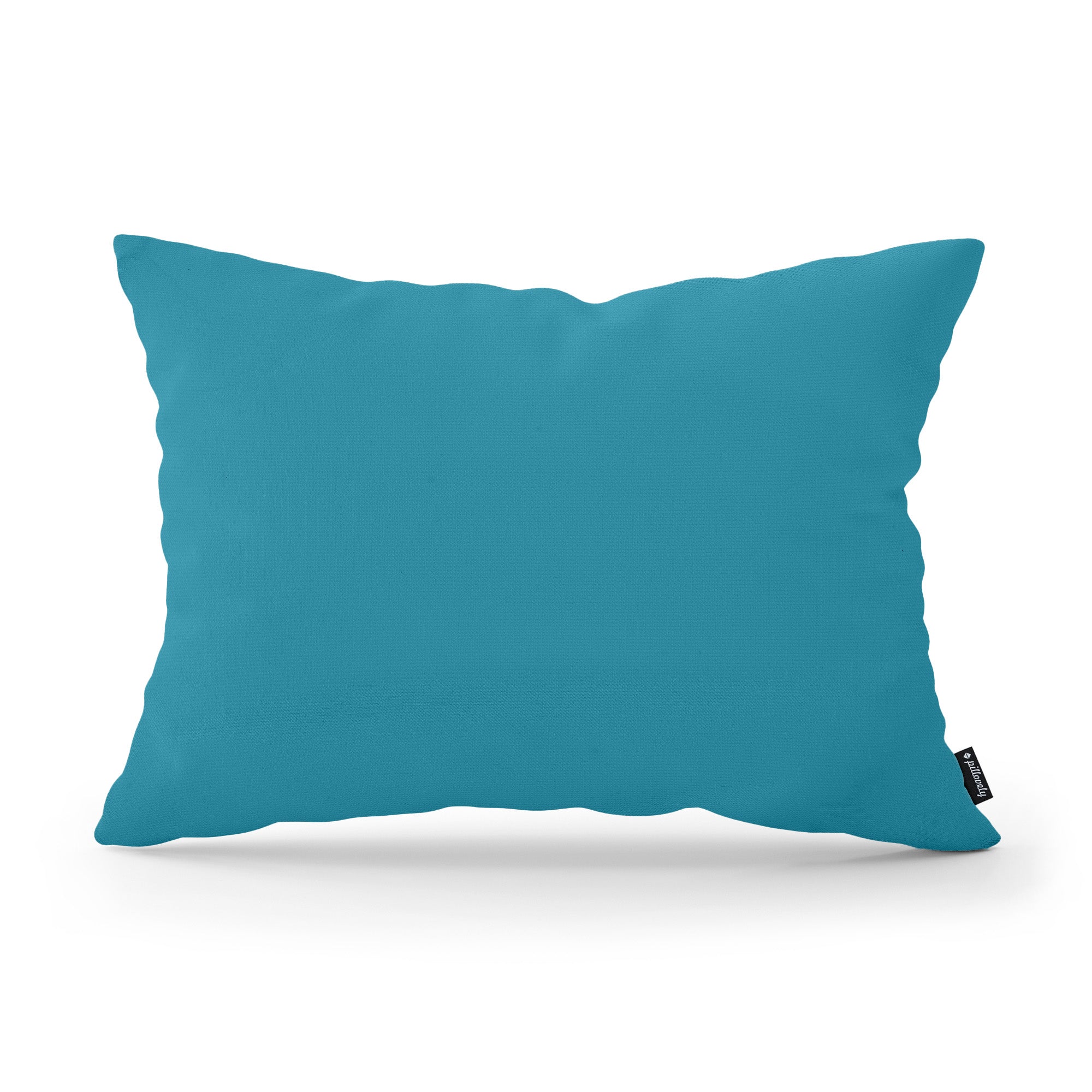 Poduszka dekoracyjna 40×55 cm w stylu modern i scandi – tkanina Kronos 100% PES, minimalistyczna forma | Gładka Szmaragdowy Nurt (KRONOS 13)