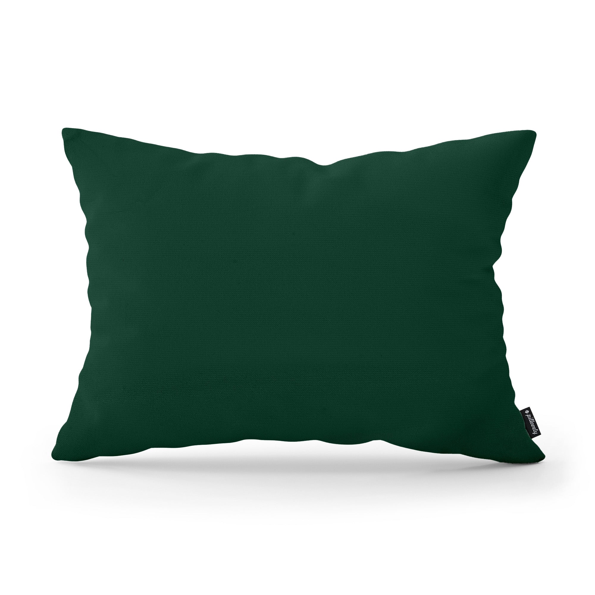 Poduszka dekoracyjna 40×55 cm w stylu modern i scandi – tkanina Kronos 100% PES, minimalistyczna forma | Gładka Leśny Granit (KRONOS 19)