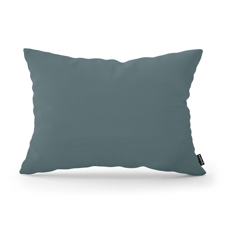 Poduszka Dekoracyjna Gładka 40x55 Stalowy Ocean