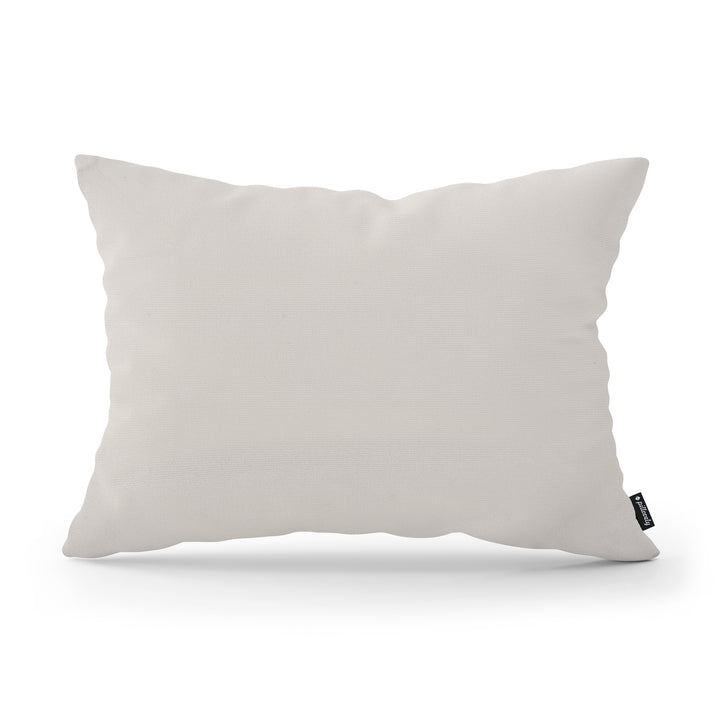 Poduszka Dekoracyjna Gładka 40x55 Kremowy Popiół