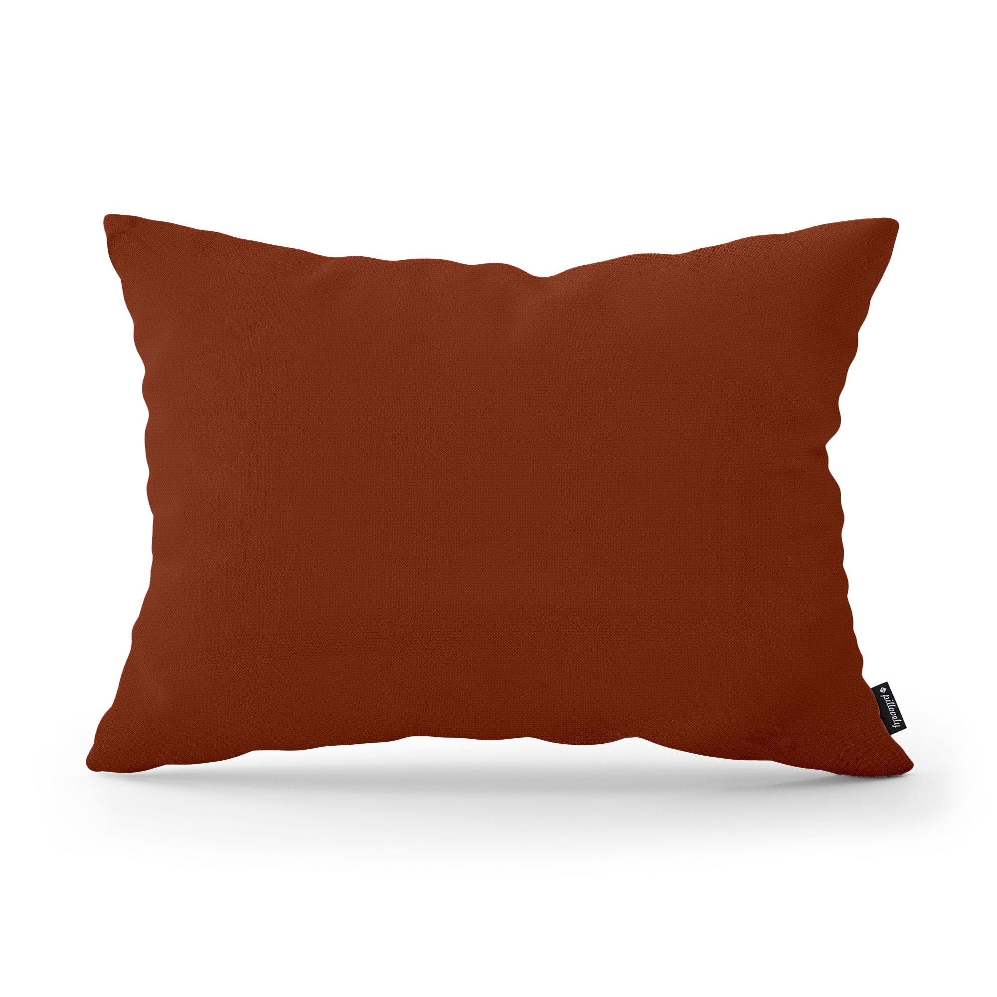 Poduszka dekoracyjna 40×55 cm w stylu modern i scandi – tkanina Kronos 100% PES, minimalistyczna forma | Gładka Miedziany Mat (KRONOS 39)