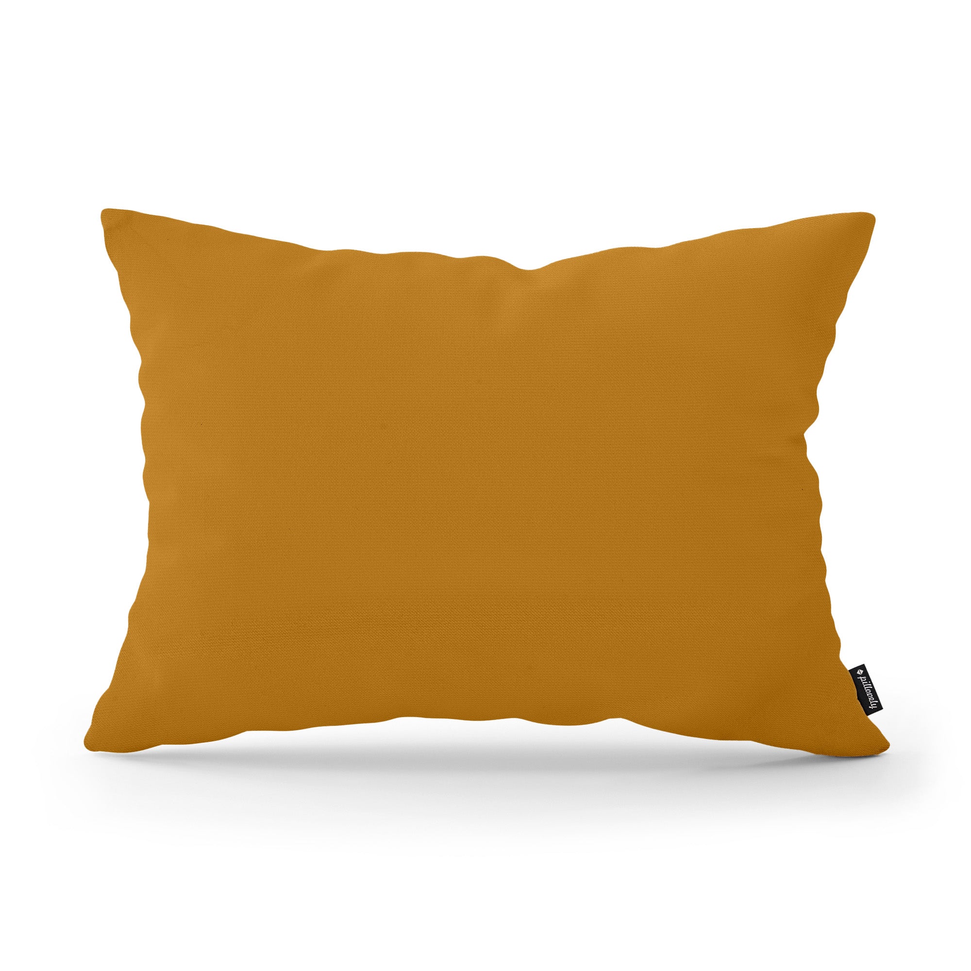 Poduszka dekoracyjna 40×55 cm w stylu modern i scandi – tkanina Kronos 100% PES, minimalistyczna forma | Gładka Złoty Topaz (KRONOS 42)