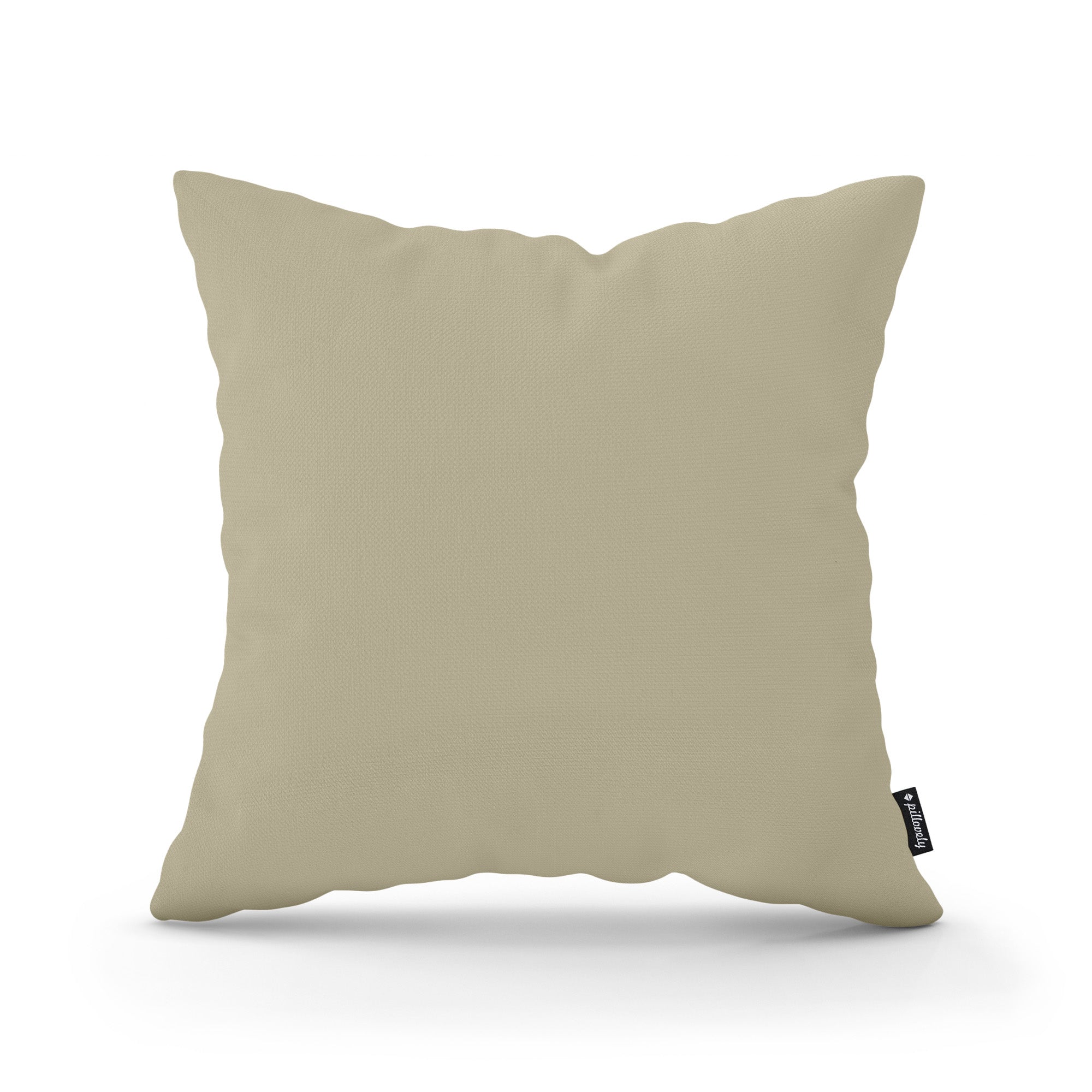 Poduszka Dekoracyjna Gładka 45x45 Pastelowy Taupe