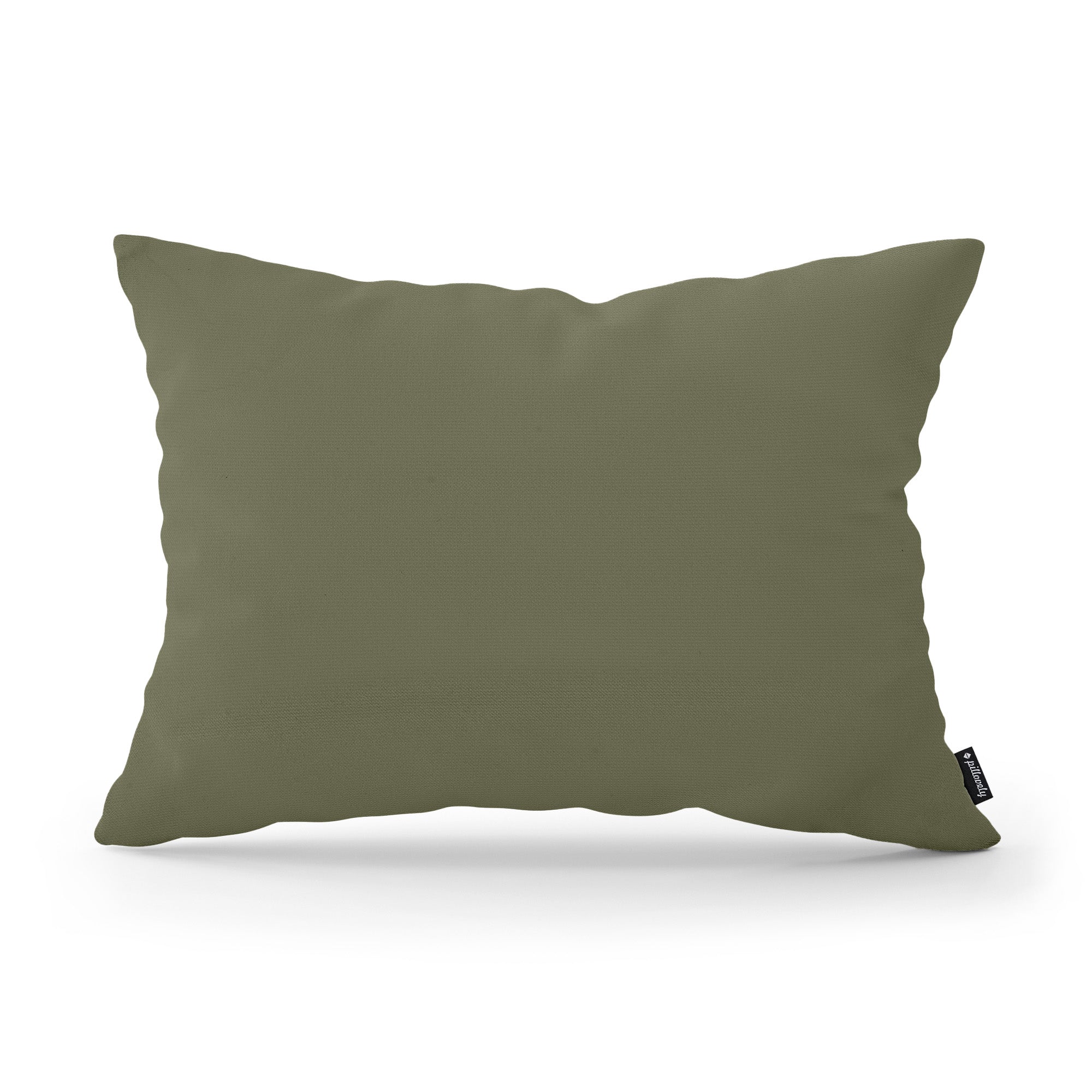 Poduszka dekoracyjna 40×55 cm w stylu modern i scandi – tkanina Kronos 100% PES, minimalistyczna forma | Gładka Eukaliptusowy Mat (KRONOS 46)