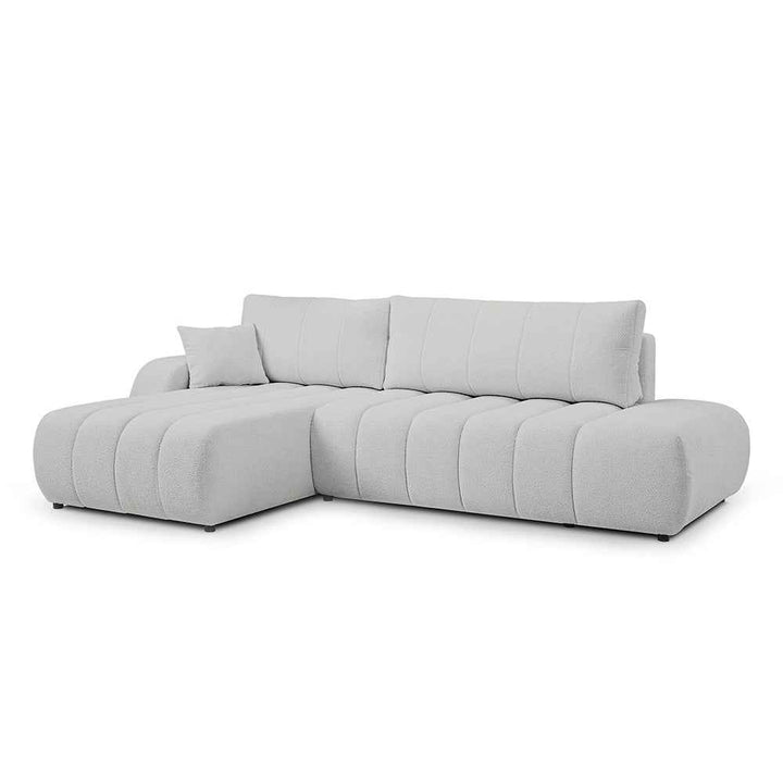 Narożnik z funkcją spania BALOA Mglisty Kamień (LAMBI 09)