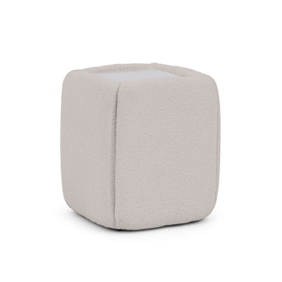 Stolik nocny 50x55 bez szuflad w stylu minimalistycznym | Neria Mglisty Kamień (LAMBI 09)