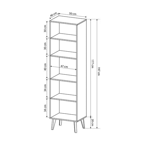 Witryna Lato 50x197