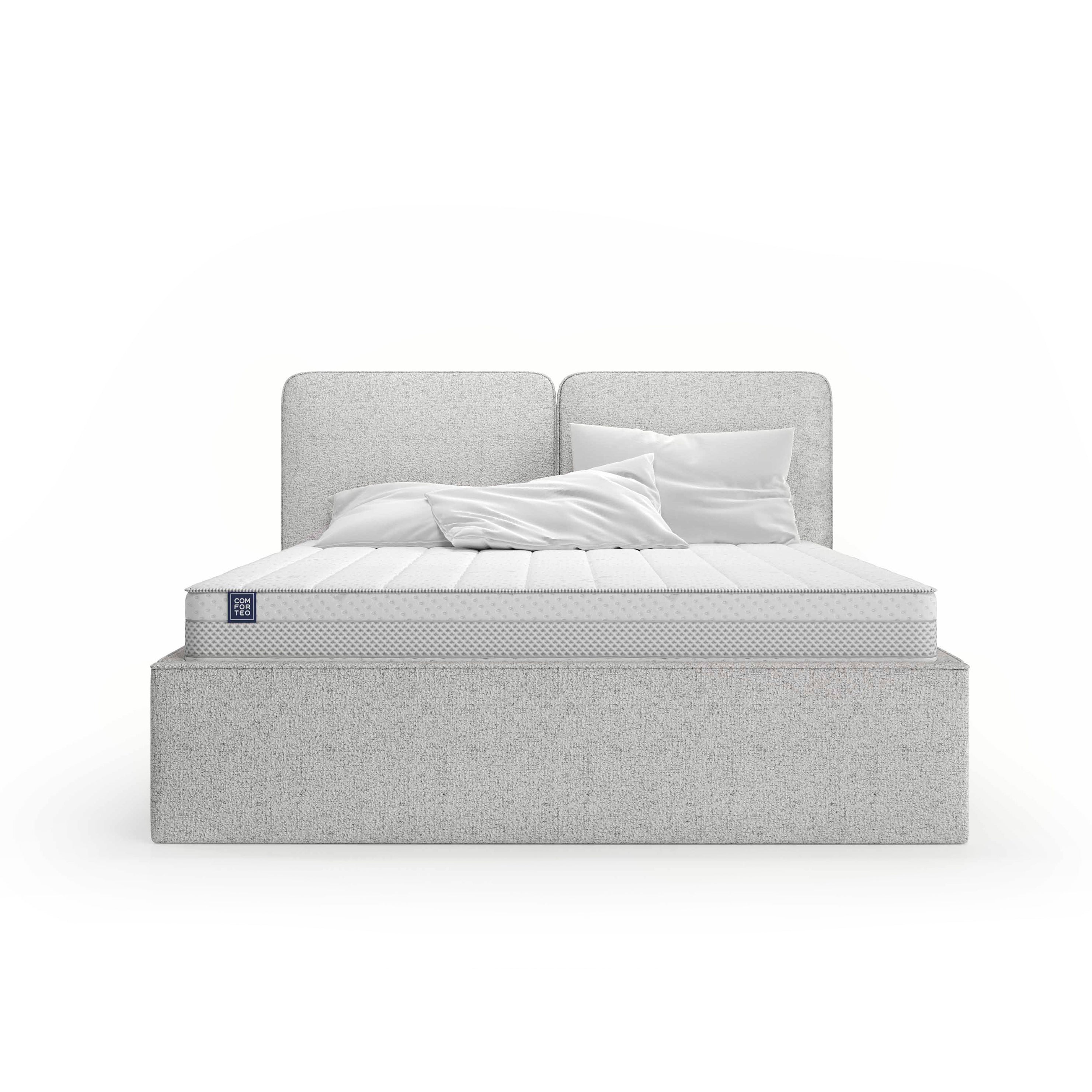 Łóżko Tapicerowane Mokka