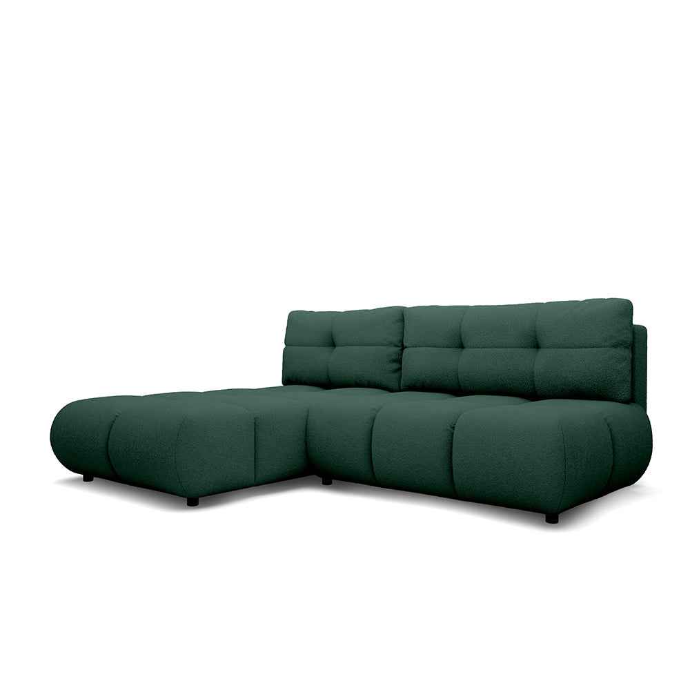 Narożnik z funkcją spania Milorya Leśna Patyna (NOW OR NEVER 34)