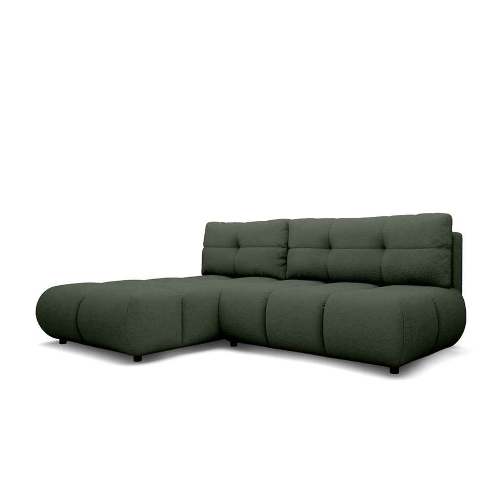 Narożnik z funkcją spania Milorya Leśny Mrok (NOW OR NEVER 37)