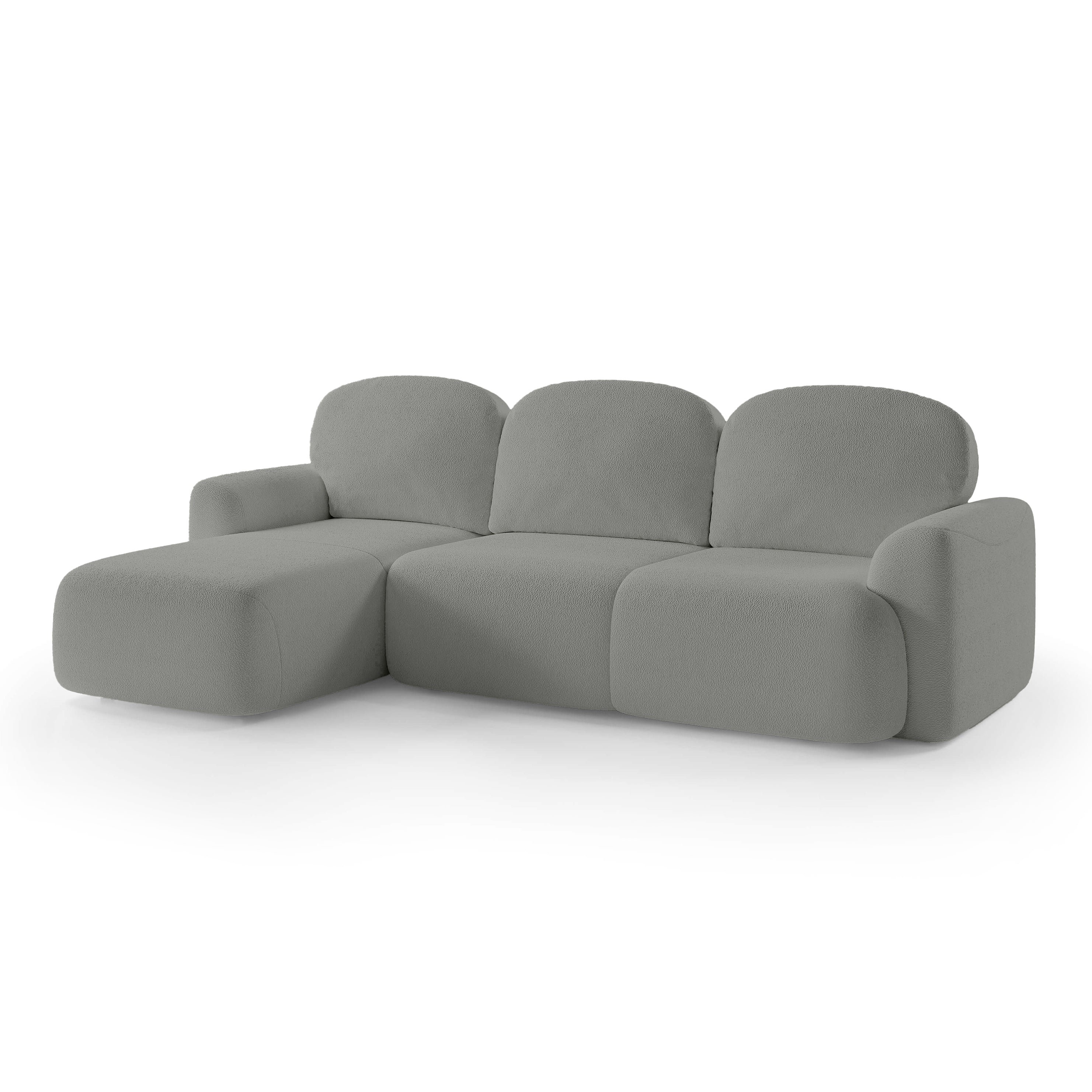 Narożnik z funkcją spania 3–4 osobowy DL 260 cm w stylu nowoczesnym | Bulu