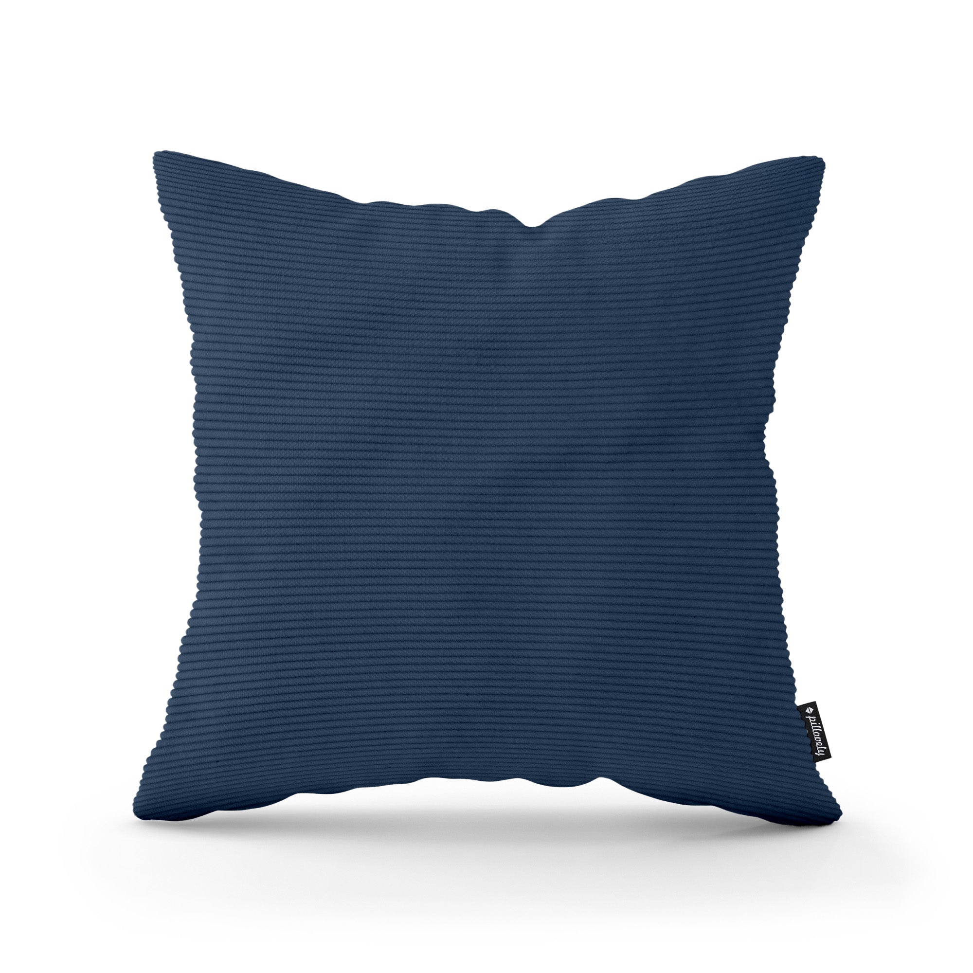 Poduszka Dekoracyjna Sztruks 45x45 Granatowy Cień