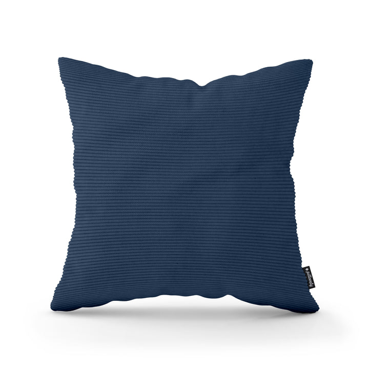 Poduszka Dekoracyjna Sztruks 45x45 Granatowy Cień