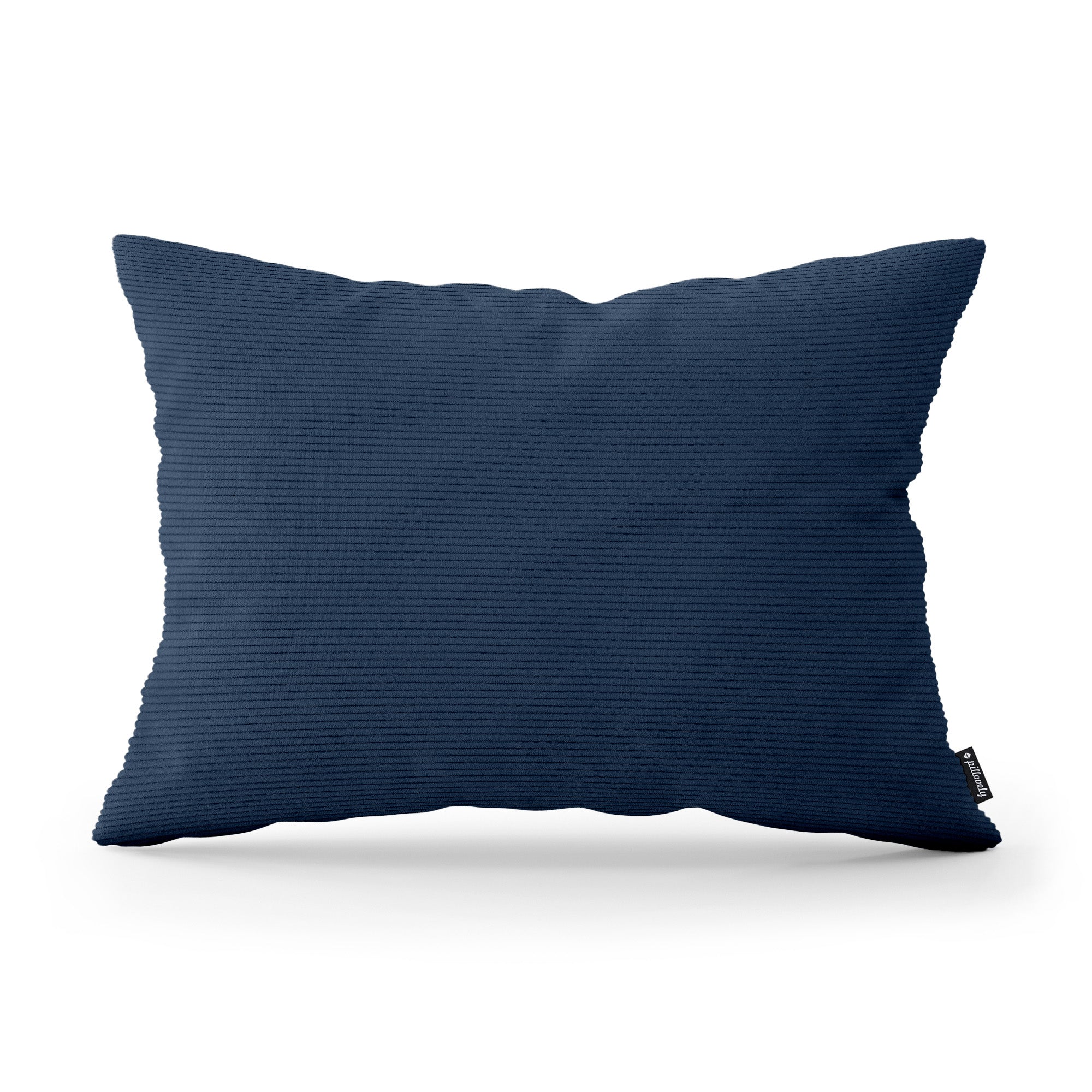 Poduszka Dekoracyjna Sztruks 40x55 Granatowy Cień