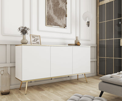 Komoda 160x85 w stylu glamour | Meva