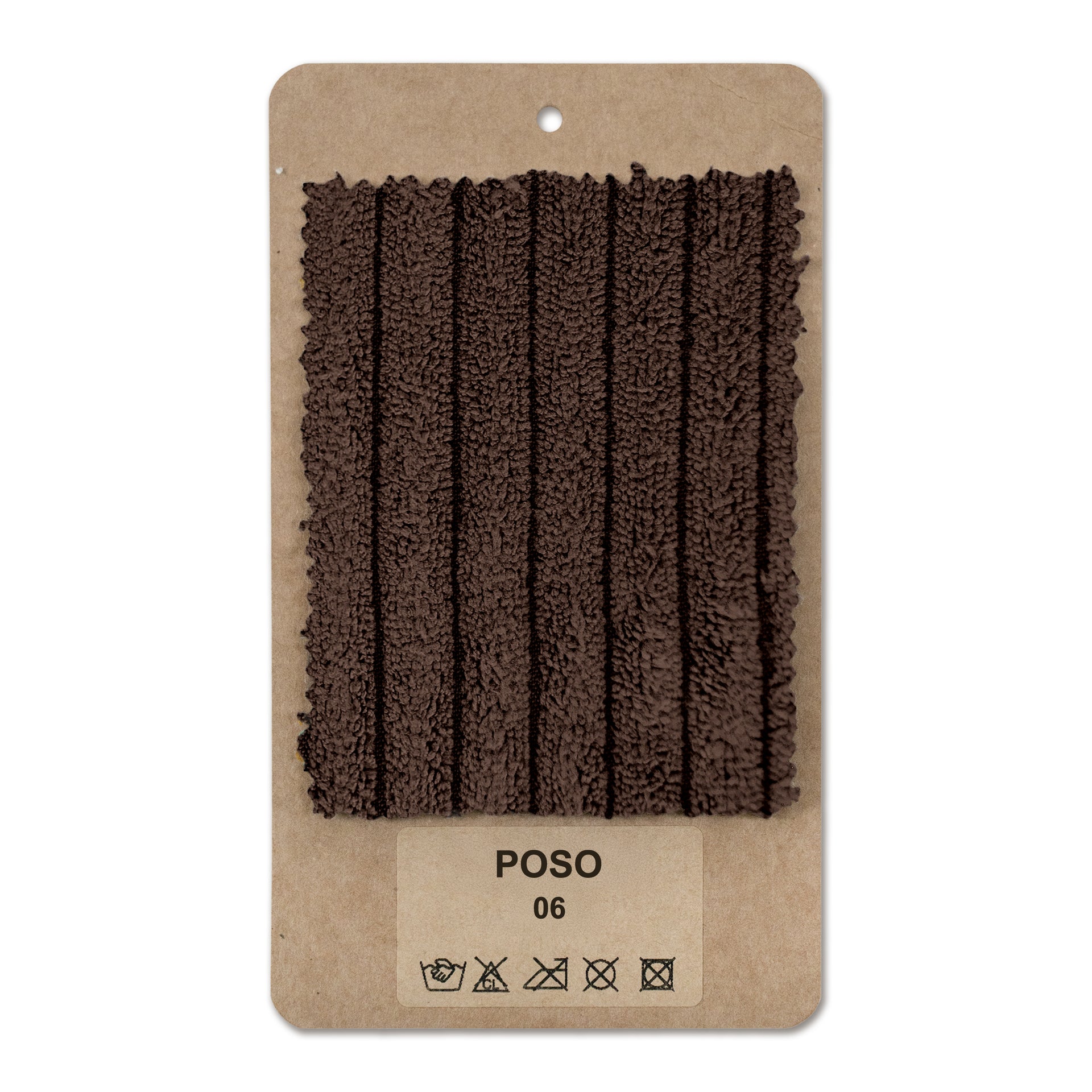 Próbnik tkanin Sztruks Ciemny Orzech (POSO 06)