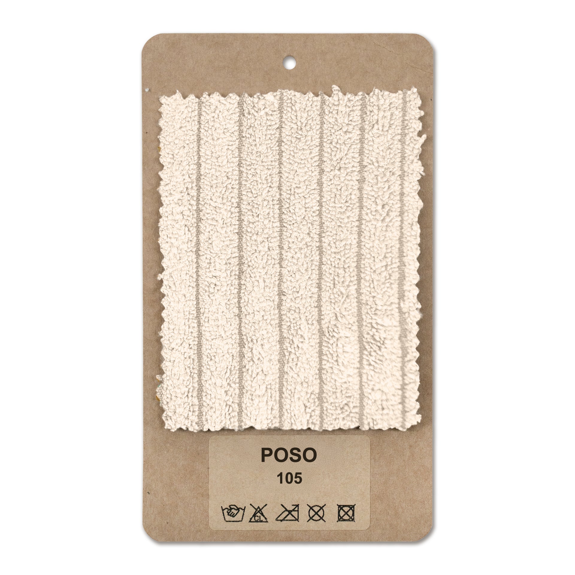 Próbnik tkanin Sztruks Kość Słoniowa (POSO 105)