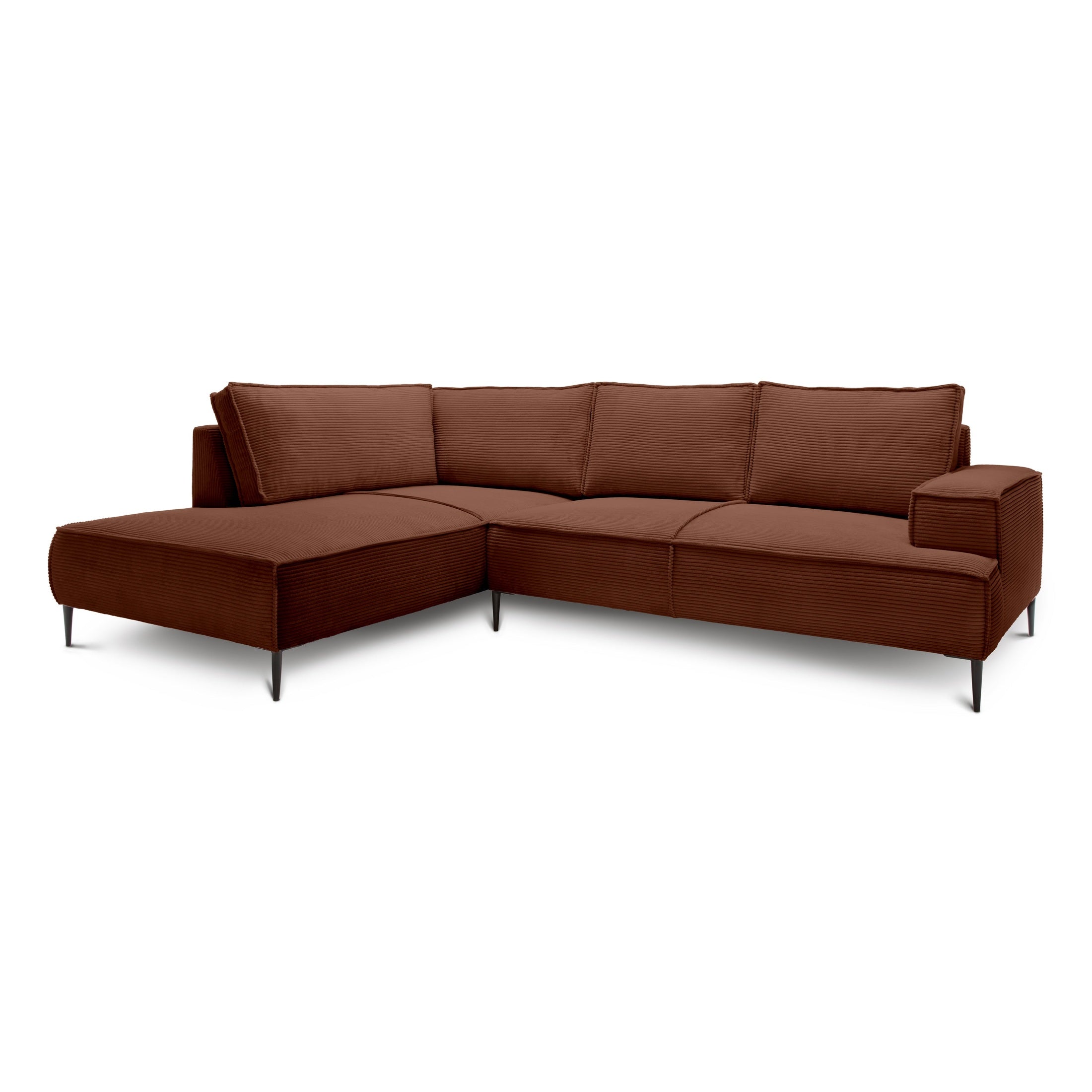 Narożnik 4-osobowy 275 cm | May Espresso (POSO 39) Lewostronny