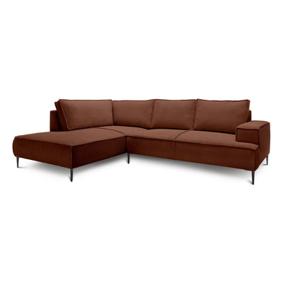 Narożnik 4-osobowy 275 cm | May Espresso (POSO 39) Lewostronny