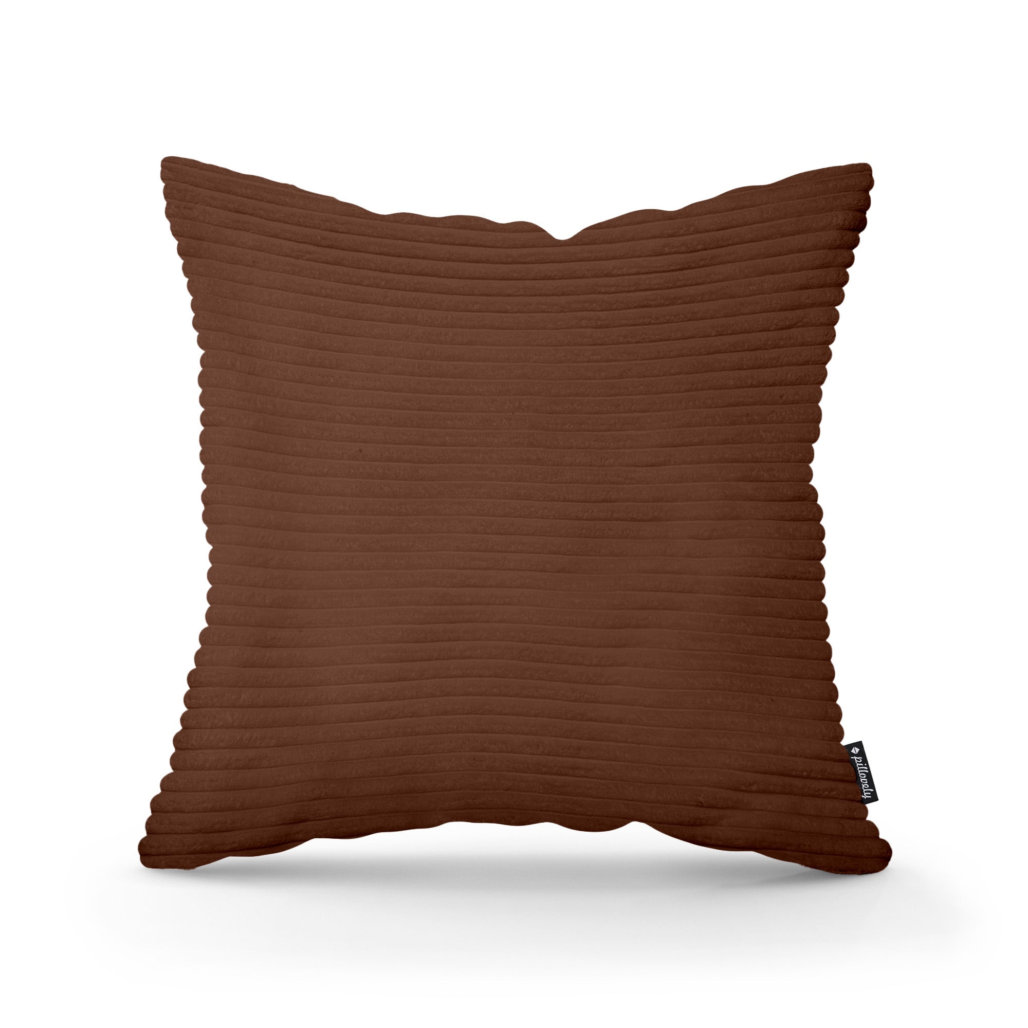 Poduszka Dekoracyjna Szeroki Sztruks 45x45 Espresso