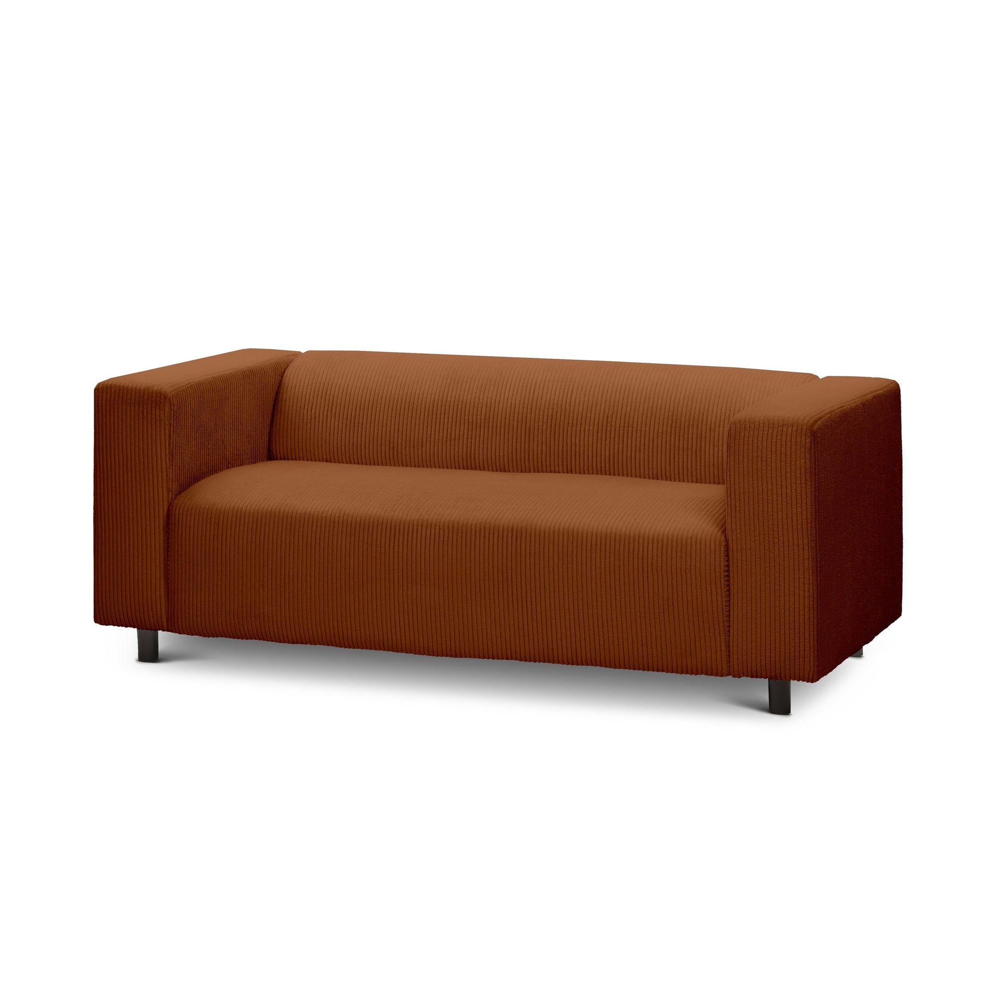 Sofa 3-osobowa 175 cm – kompaktowa, nowoczesny sztruks | July Machoń (POSO 40)