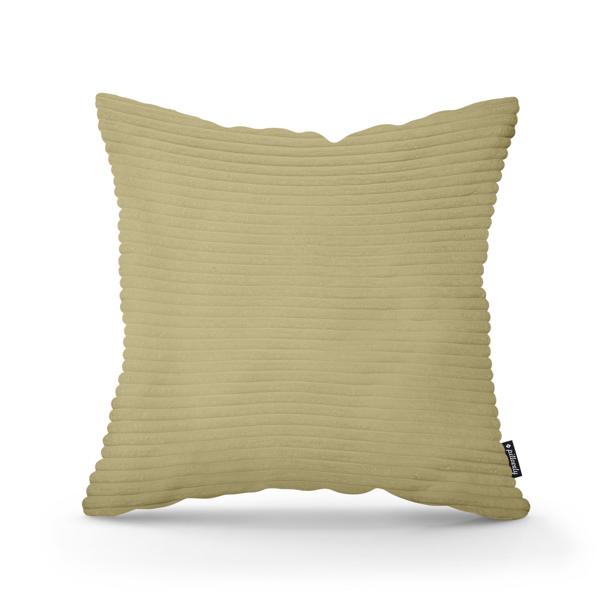 Poduszka Dekoracyjna Szeroki Sztruks 45x45 Oliwka