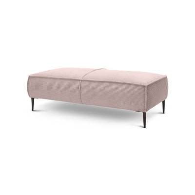 Pufa 140 cm do salonu w stylu modern | May Zgaszony Róż (POSO 52)
