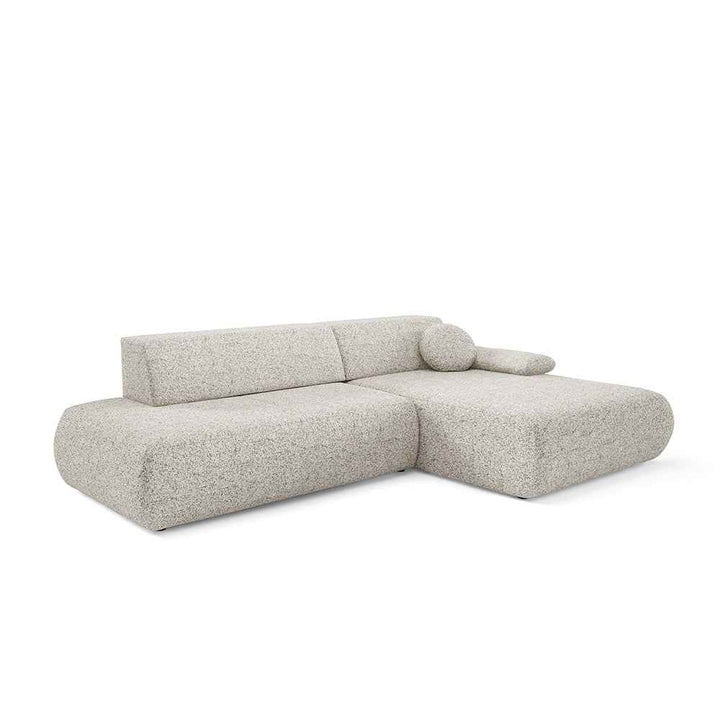 Narożnik z funkcją spania Puentro Popielny Woal (PUENTE 06)