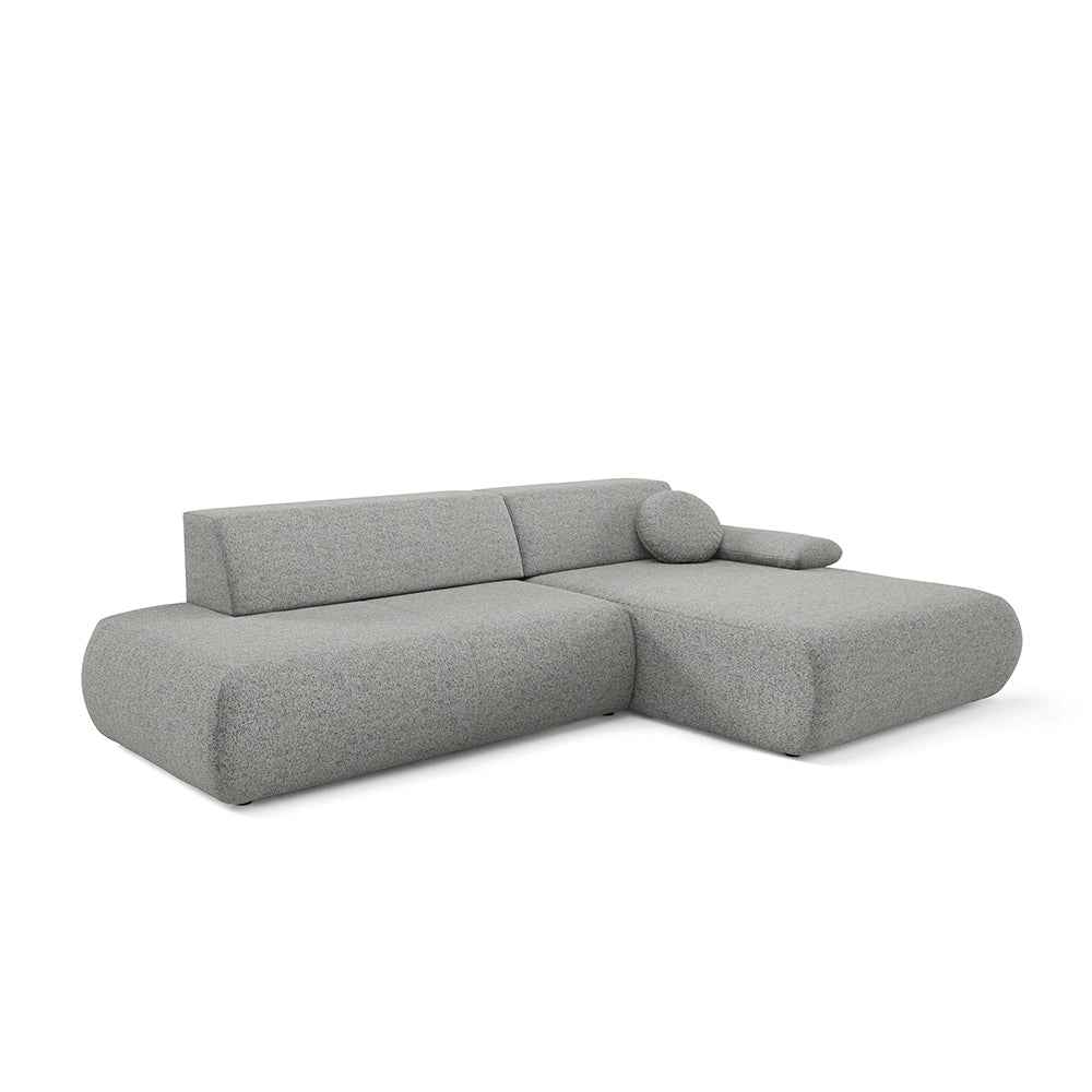 Narożnik z funkcją spania Puentro Szary Kamień (PUENTE 92)