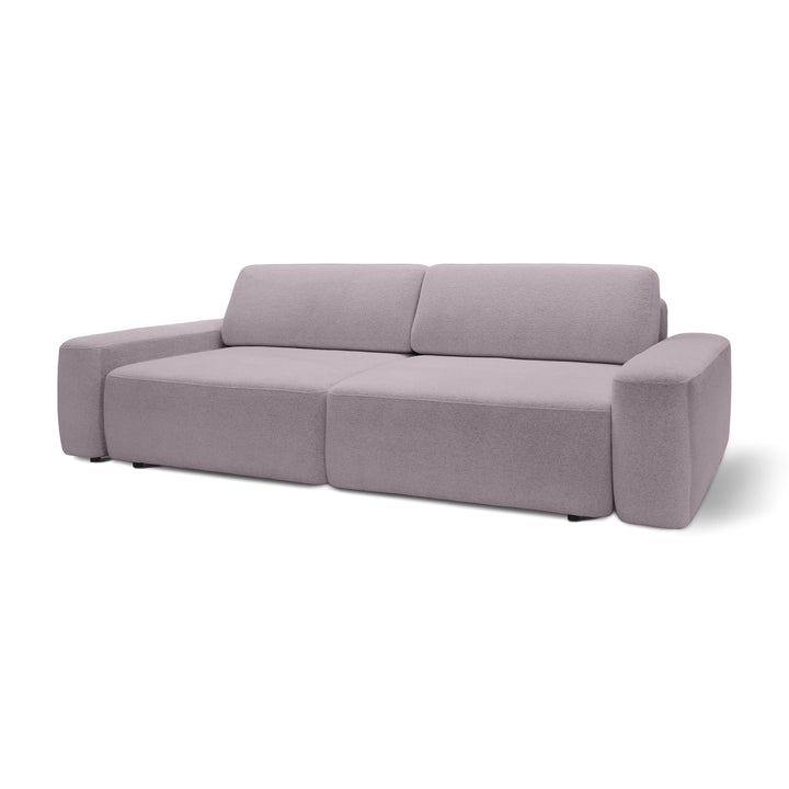 Sofa Modułowa z Funkcją Spania Bamby Pył Różany