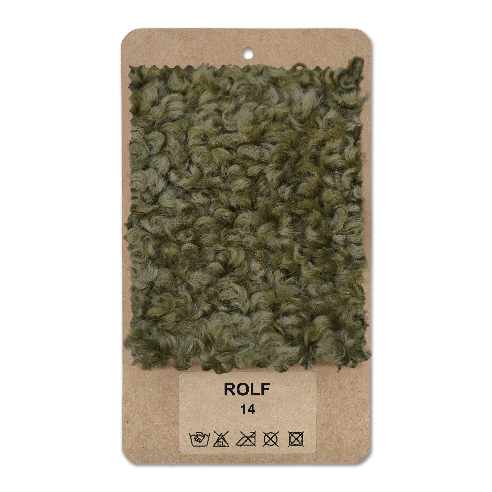 Próbnik tkanin Rolf Oliwkowa Zieleń