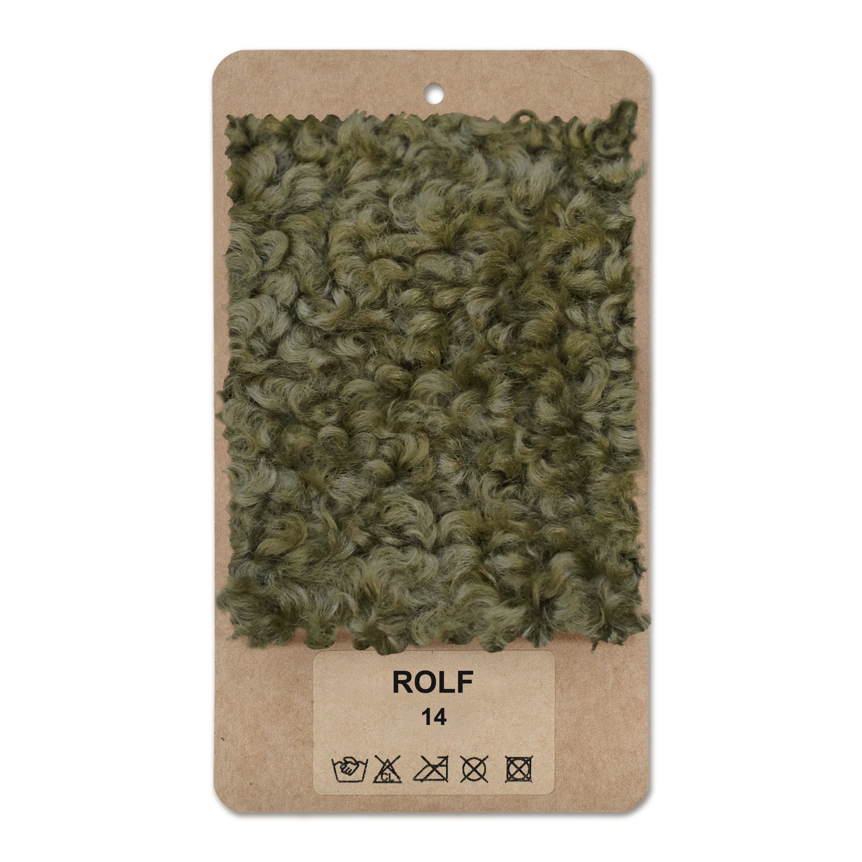 Próbnik tkanin Rolf Oliwkowa Zieleń