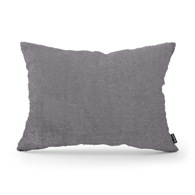 Poduszka dekoracyjna 40x55 cm w stylu glamour | Plusz Fioletowy Kamień (SORRISO 03)