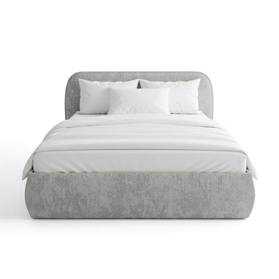 Polsterbett mit Bettkasten im Soft-Modern-Stil | Eterial