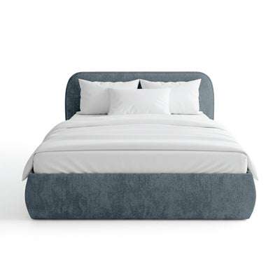 Polsterbett mit Bettkasten im Soft-Modern-Stil | Eterial