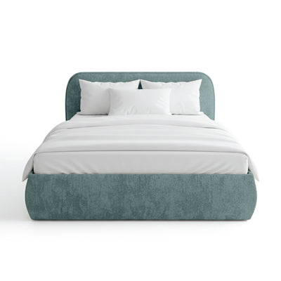 Polsterbett mit Bettkasten im Soft-Modern-Stil | Eterial