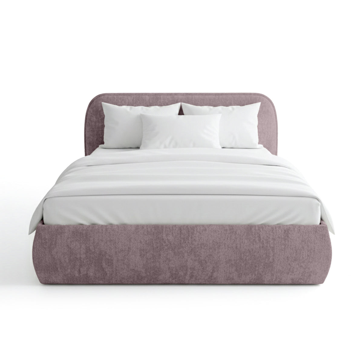 Polsterbett mit Bettkasten im Soft-Modern-Stil | Eterial