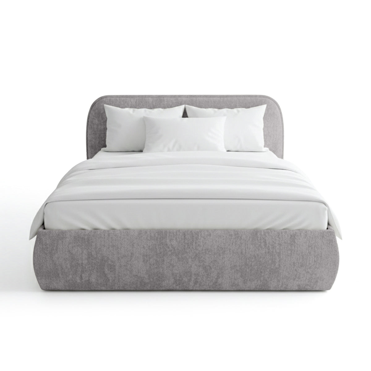 Polsterbett mit Bettkasten im Soft-Modern-Stil | Eterial