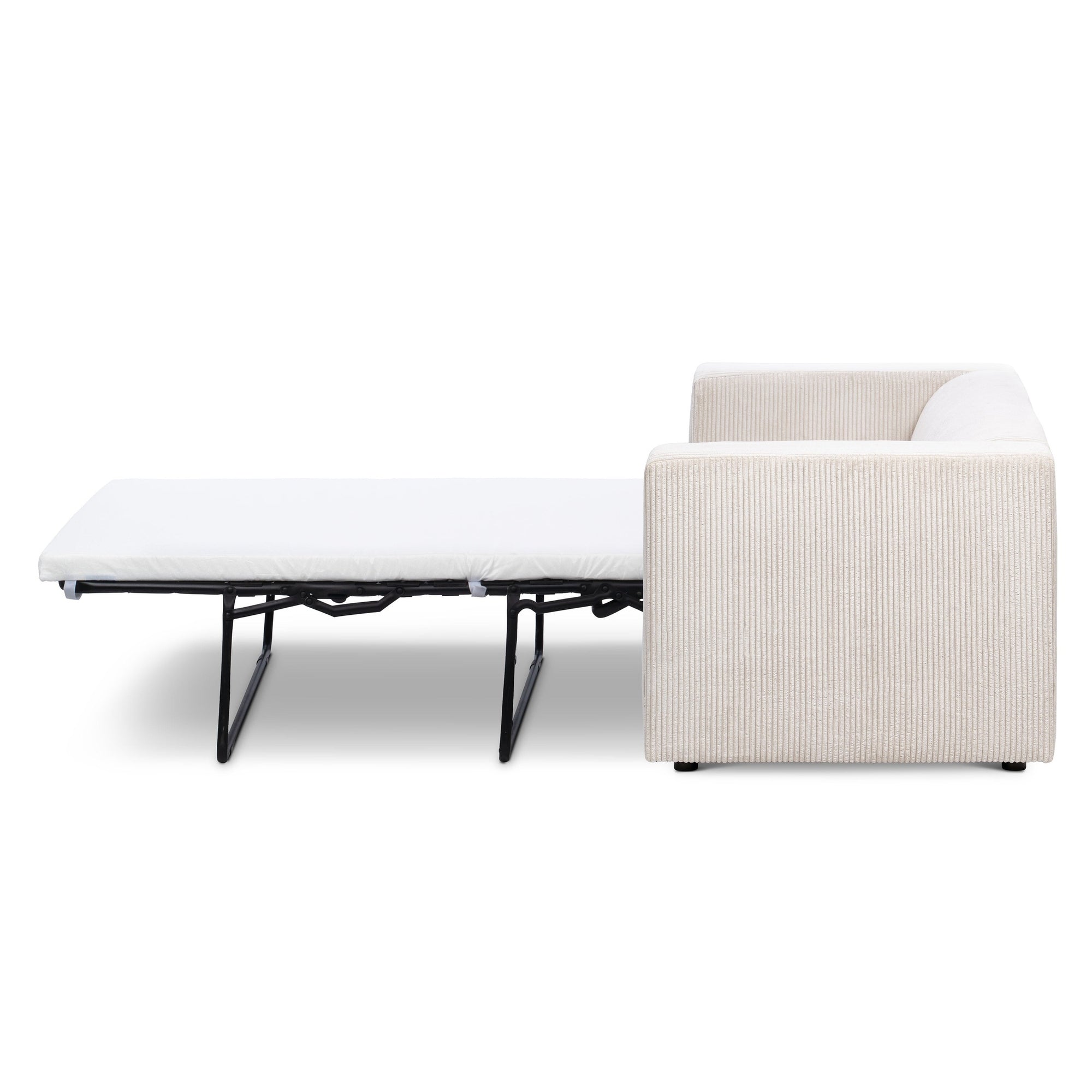 Sofa 2-osobowa z funkcją spania 174 cm – kompaktowa, sztruksowa, nowoczesna | July