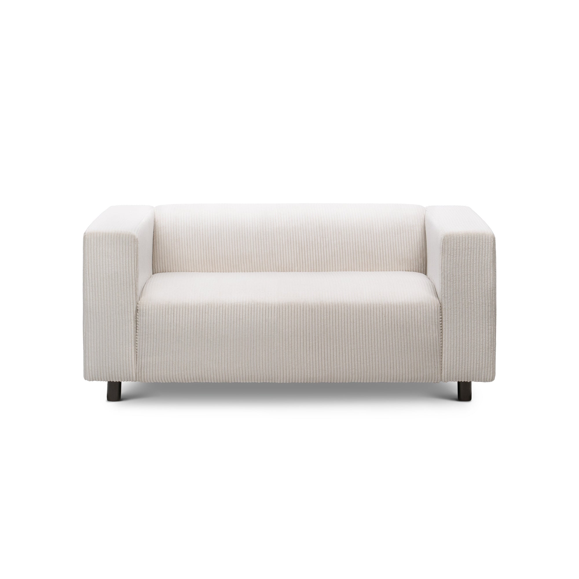 sofa 2-osobowa 151 cm – sztruks POSO, styl minimalistyczny | July