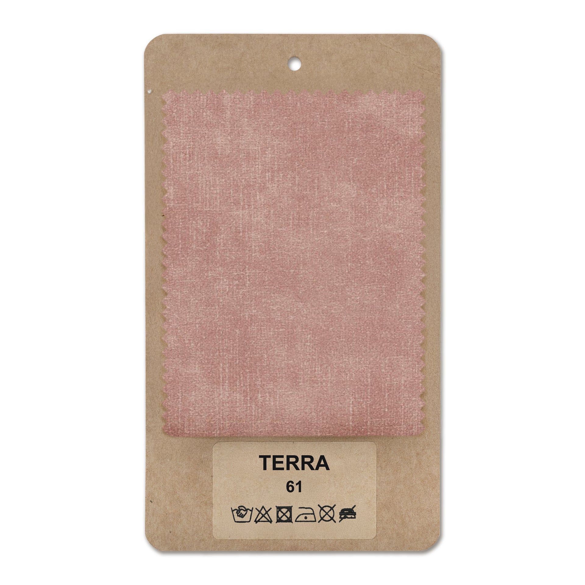 Próbnik tkanin TERRA Pudrowa Róża (TERRA 61)