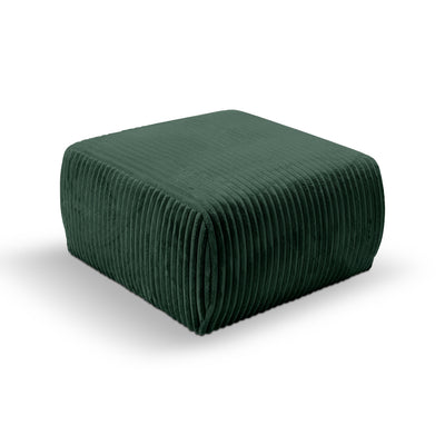 Gepolsterter Pouf 82x41 im Vintage-Stil | ALLORO – Farnschatten (TILIA 39)