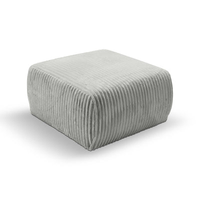 Gepolsterter Pouf 82x41 im Vintage-Stil | ALLORO – Regnerischer Morgen (TILIA 86)