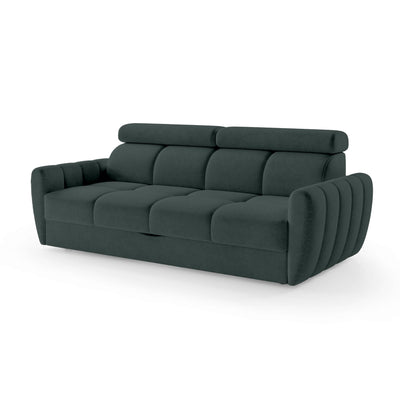 Sofa z funkcją spania 3-osobowa 227 cm w stylu minimalistycznym | Franec