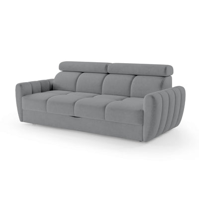 Sofa z funkcją spania 3-osobowa 227 cm w stylu minimalistycznym | Franec