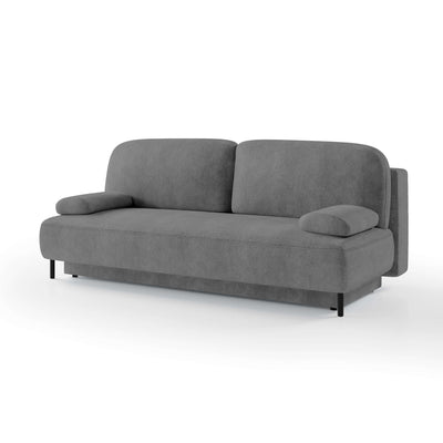 Sofa 2-osobowa z funkcją spania 140x200 z pojemnikiem w stylu nowoczesnym | Tola