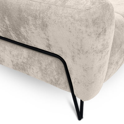 Sofa dwuosobowa do małych przestrzeni, tkanina Vega | Nellia