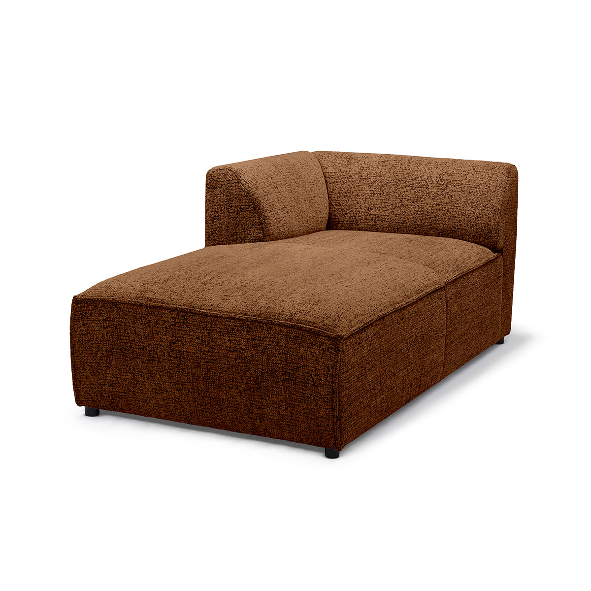 Narożnik Modułowy BRICK Moduł L Lewo Orzechowy Mat (BELLA 40)