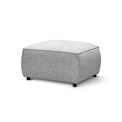 Pufa 94x40 cm w stylu nowoczesnym | BRICK Szary Mat (BELLA 65)