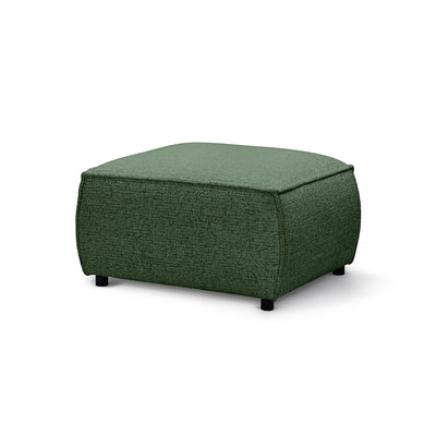 Pufa 94x40 cm w stylu nowoczesnym | BRICK Zielony Onyks (BELLA 80)